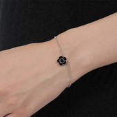 Mary Quant Logo Resin Bracelet