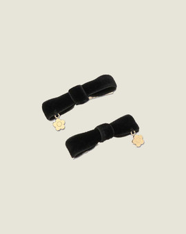 Velour Ribbon Clip Set