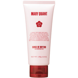 A light pink tube with Mary Quant Surge of Rhythm and the Mary Quant Daisy printed on the front. Supporting blood circulation and the condition of capillaries, collagen metabolism will improve.