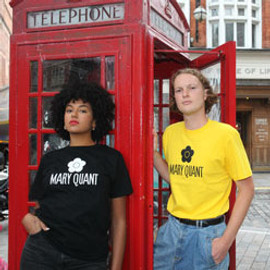1960s Mary Quant Logo T-Shirt