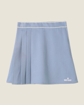 Asymmetric Pleated Skirt