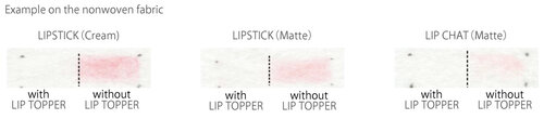 Lip Topper test