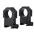 TPS Rings -TSR-W- Steel Matte-Black 1" High TP-30602