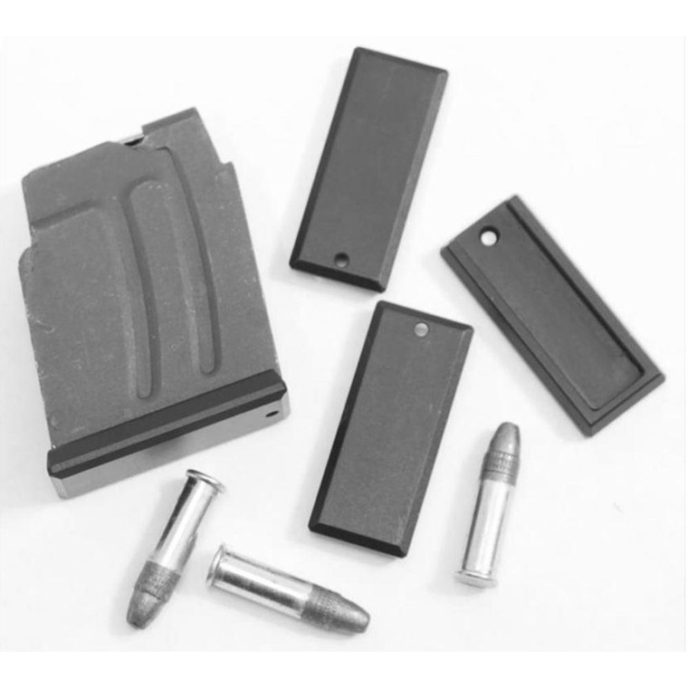 DIP DP-19056-blk Aluminum Floorplate for Polymer Magazine