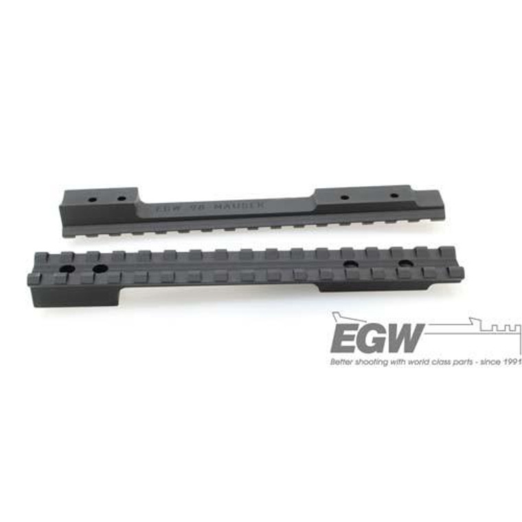 EGW -Mauser 98- Large Ring Matte Black EG-47002 20 MOA