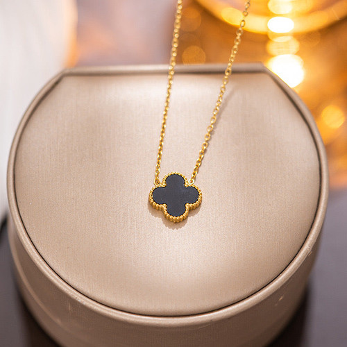Black Van Cleef Necklace Black Van Cleef Necklace