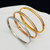 Thin Zircon Bangle