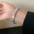 Silver Sparkling Cartier Bangle