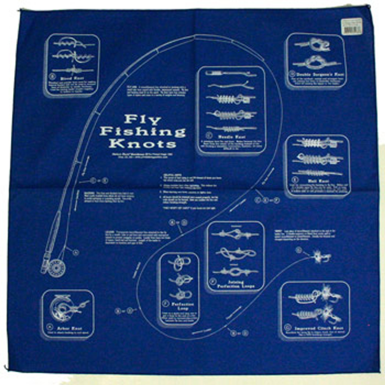 Fly Fishing Knots Bandana - Tooth of Time Traders