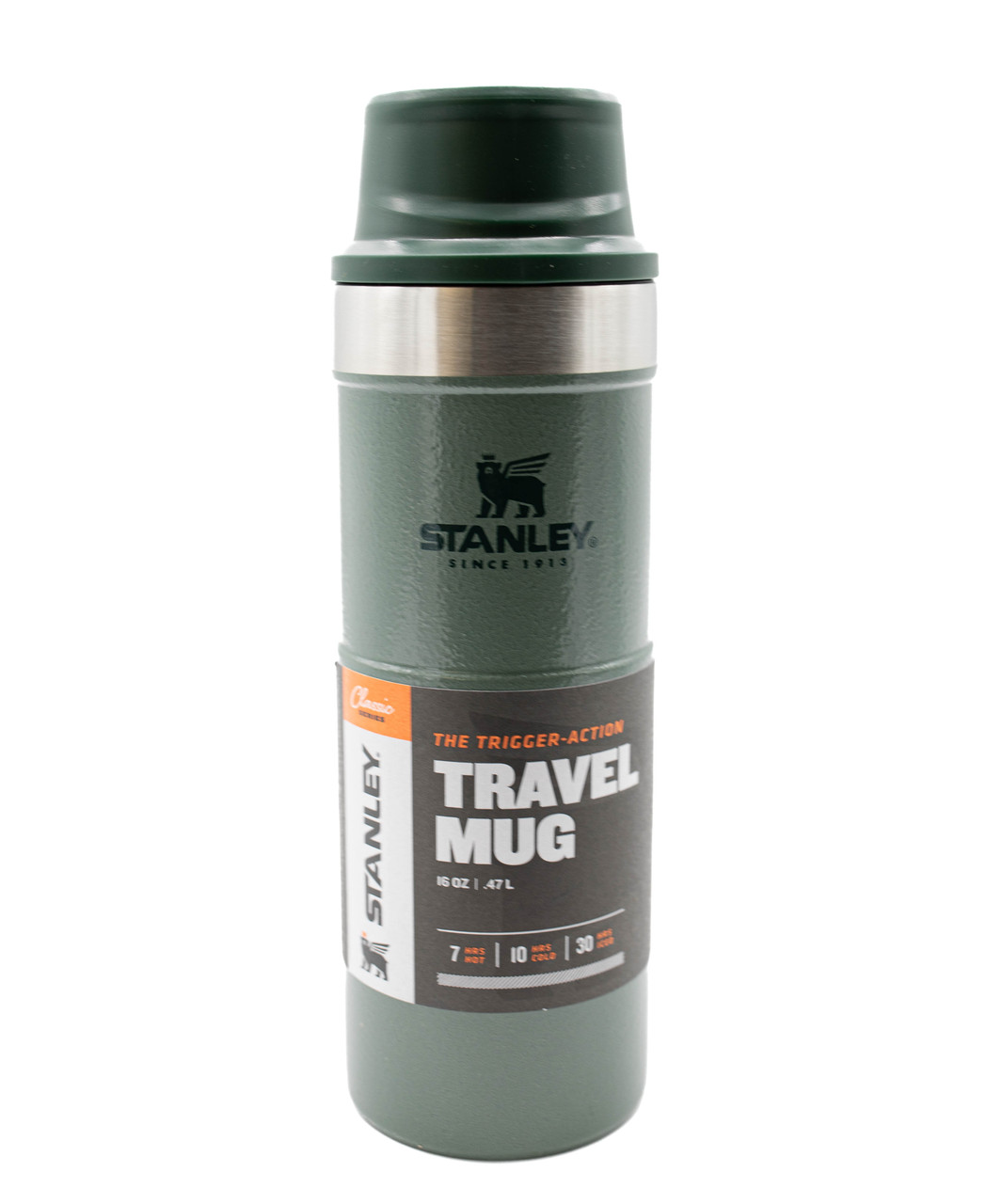 Stanley Classic Trigger-Action 16 oz Travel Mug - Green