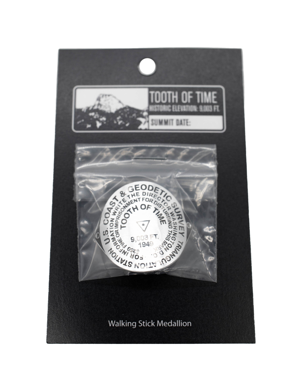 USGS Hiking Medallion - Tooth of Time Traders