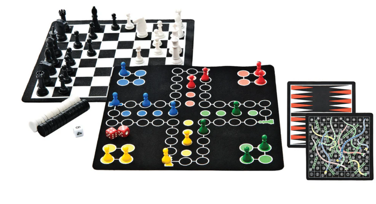 GSI OUTDOORS BACKPACK 5-IN-1 MAGNETIC GAME SET - Tooth of Time Traders