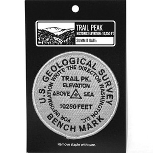 USGS Trail Peak Elevation Patch USGS Trail Peak Elevation Patch