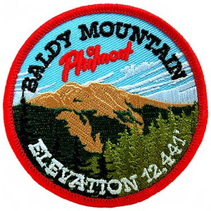 Baldy Mountain Elevation Patch Baldy Mountain Elevation Patch