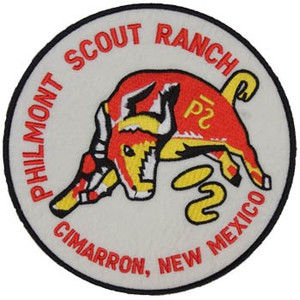 Philmont Bull 6" Patch Philmont Bull 6" Patch
