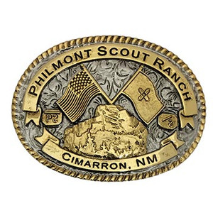 Tooth of Time Flags Buckle - 2-Tone