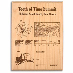 Tooth of Time Laser Engraved Plaque Tooth of Time Laser Engraved Plaque