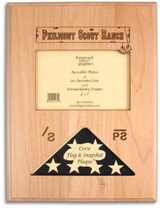 Crew Flag & Picture Frame Crew Flag & Picture Frame