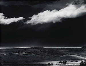 Ansel Adams' Thunderstorm over the Great Plains Print