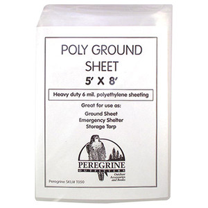 Poly Groundsheet 5'x8' Poly Groundsheet 5'x8'