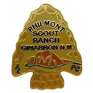 Arrowhead Cloisonné Hat Pin