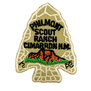 Arrowhead Embroidered Hat Pin