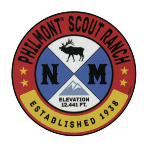 Philmont Cirlce Elk Magnet