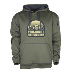 Olive Tooth of Time Branded Hoodie