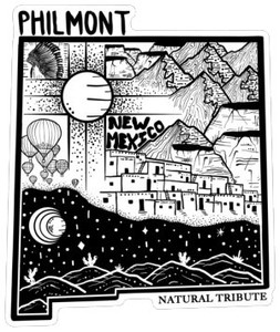 Sticker New Mexico Tribute