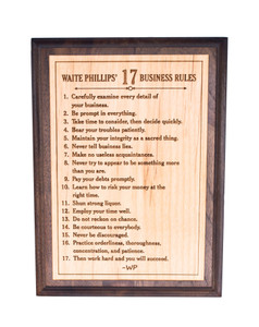 Waite Phillips Epigrams Wood Waite Phillips Epigrams Wood