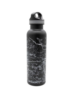 Map Water Bottle