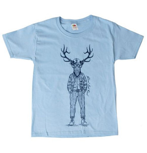 Tee Hipster Elk Youth