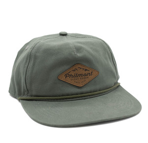 Diamond Leather Patch Cap