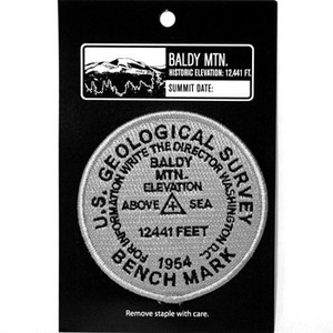 USGS Baldy Mountain Elevation Patch USGS Baldy Mountain Elevation Patch