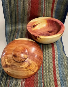 Large Juniper Bowl w/ Lid