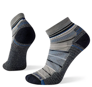 SMARTWOOL MEN'S HIKE LIGHT PATTERN ANKLE SOCKS