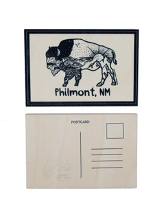 Postcard - Wooden