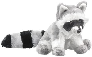 STUFFED ANIMAL RACCOON