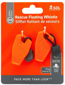 Sol Rescue Floating Whistle 2P Sol Rescue Floating Whistle 2P