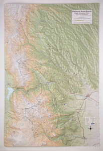 Map 3D Relief Boxed Map 3D Relief Boxed