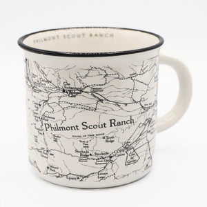 PHILMONT MAP MUG OUTSIDE