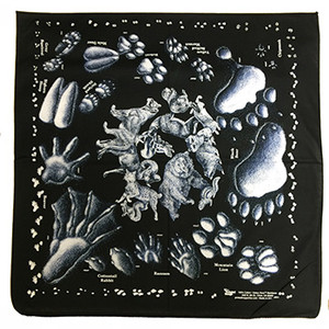 Animal Tracks Bandana