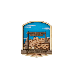 Philmont 3D Wood Magnet Philmont 3D Wood Magnet