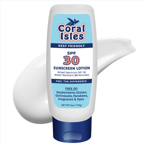 CORAL ISLES SUNSCREEN SPF 30 CORAL ISLES SUNSCREEN SPF 30