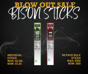 Bison Snack Stick Bulk
