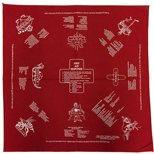 First Aid Bandana