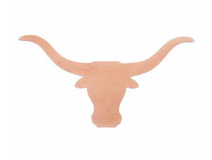 Leather Longhorn Cow