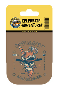 RECLAIM COWBOY STICKER