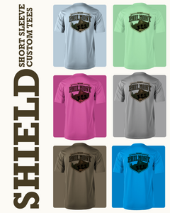 CUSTOM SHIELD CREW SHIRT SHORT SLEEVE