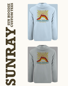 CUSTOM SUNRAY CREW SUN HOODIE